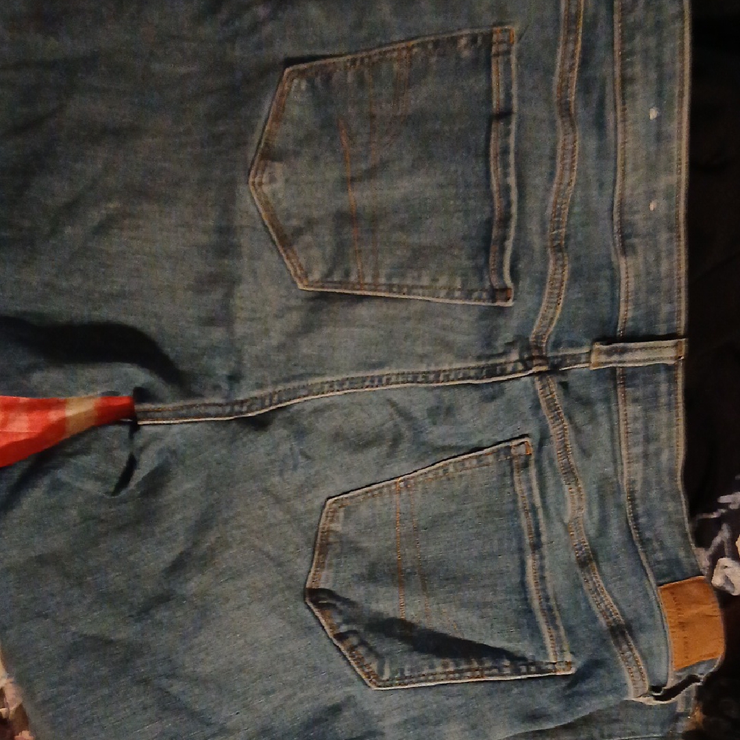 American Eagle Blue Skinny Jeans Classic Denim